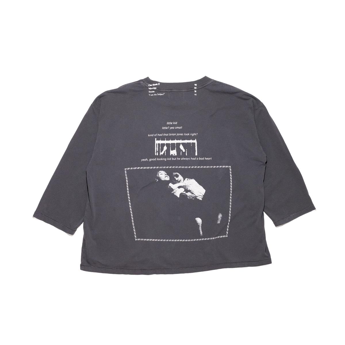 PAINTING, SMOKING, EATING LS T-SHIRT