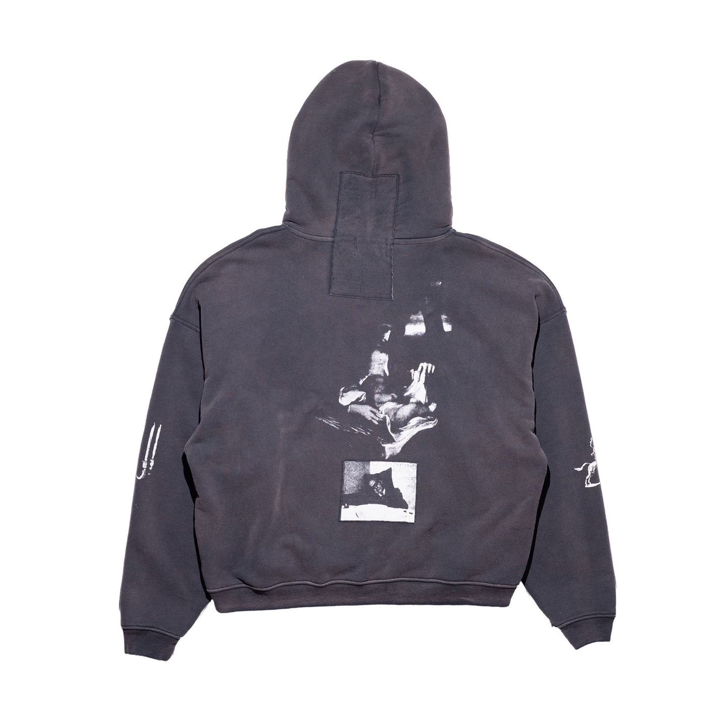 LENIN'S NAP TIME ASSEMBLAGE ZIP HOODIE
