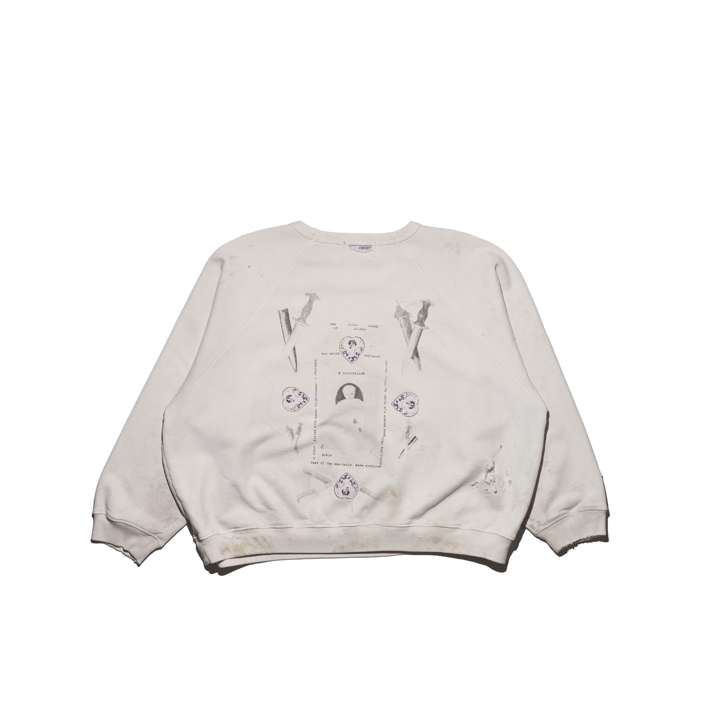 EMMANUELLE IV RAGLAN CREWNECK