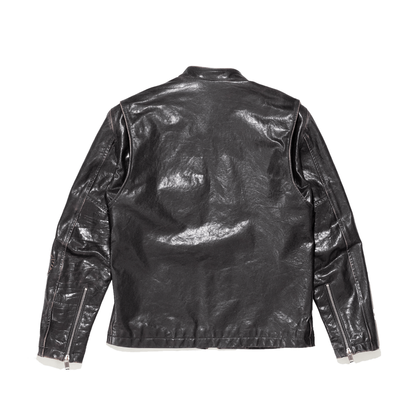 SIDE A LEATHER JACKET