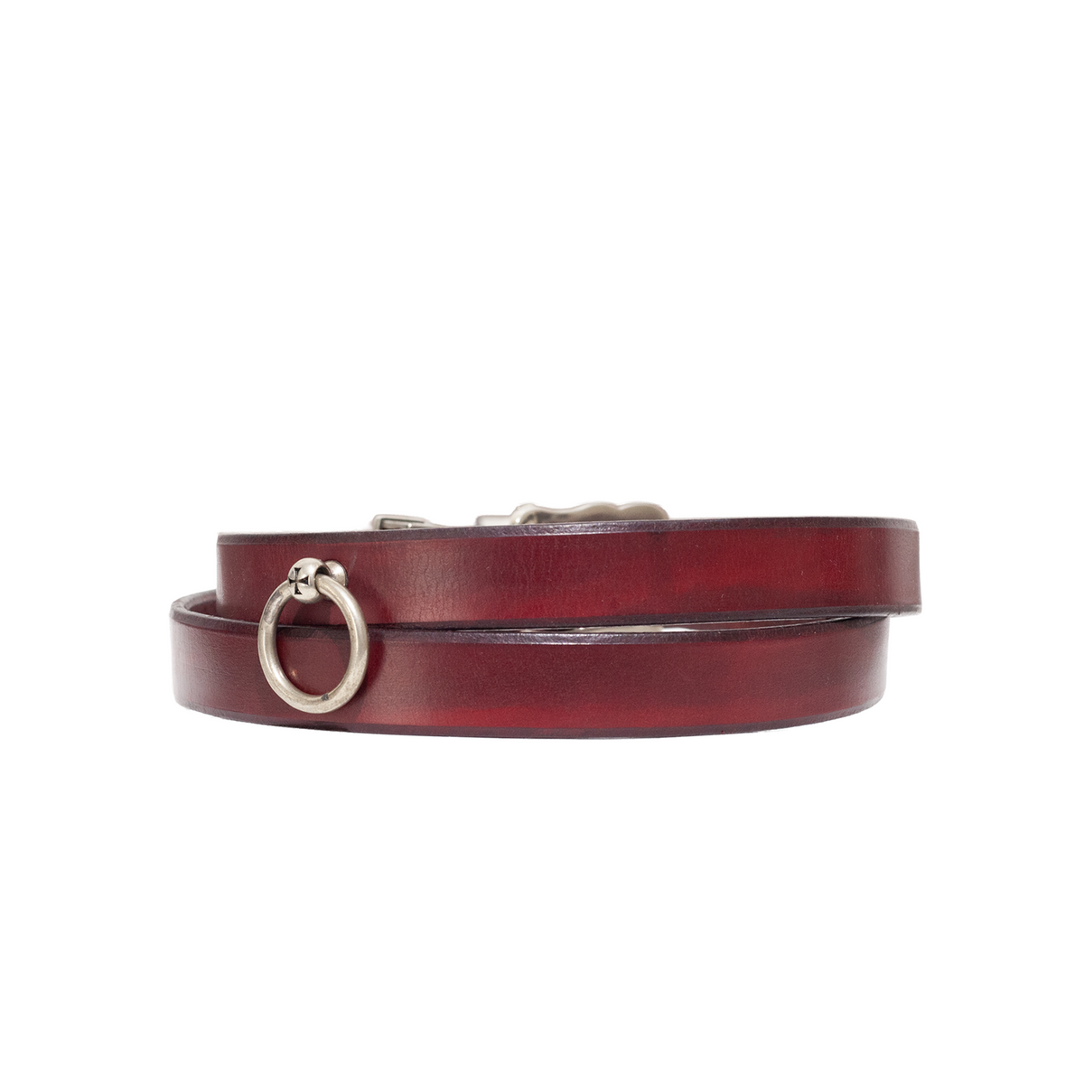 SKINNY SINGLE O-RING BELT