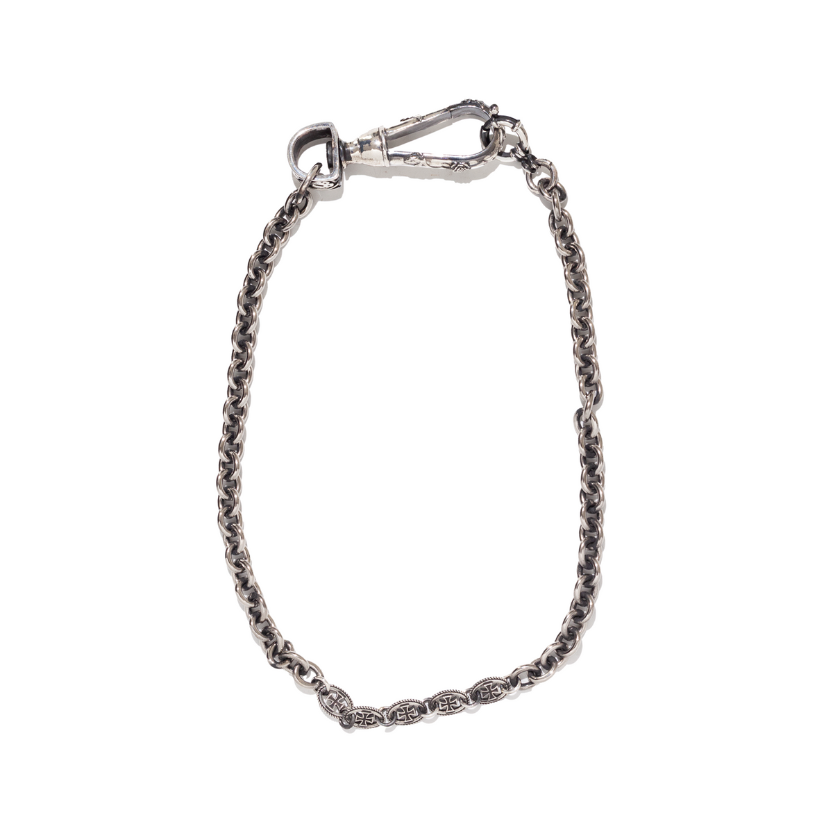 SKINNY CROSS WALLET CHAIN
