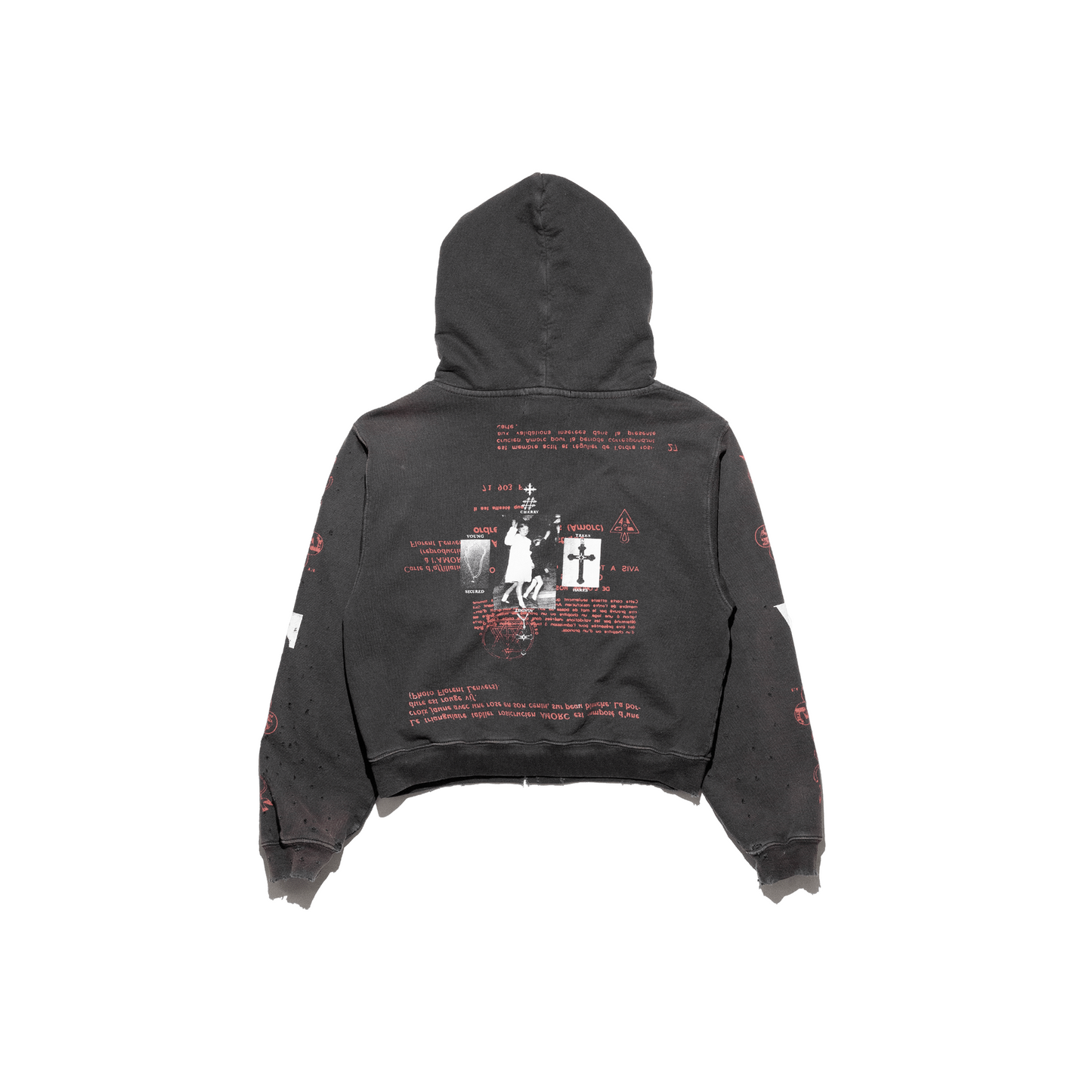 CHERRY WOMEN’S PETITE HOODIE