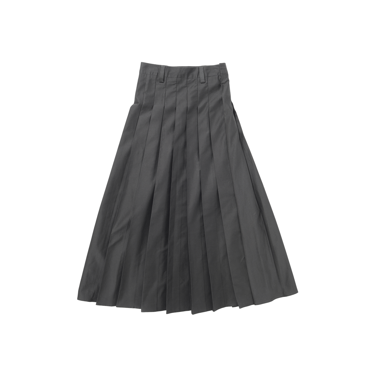 LONG PLEATED SKIRT