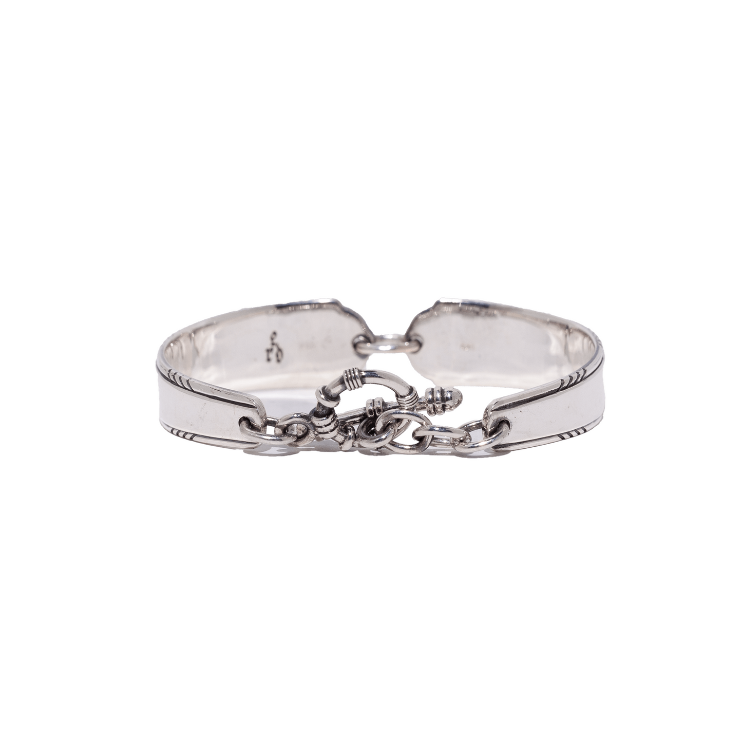 ROSE AND CROSS BRACELET