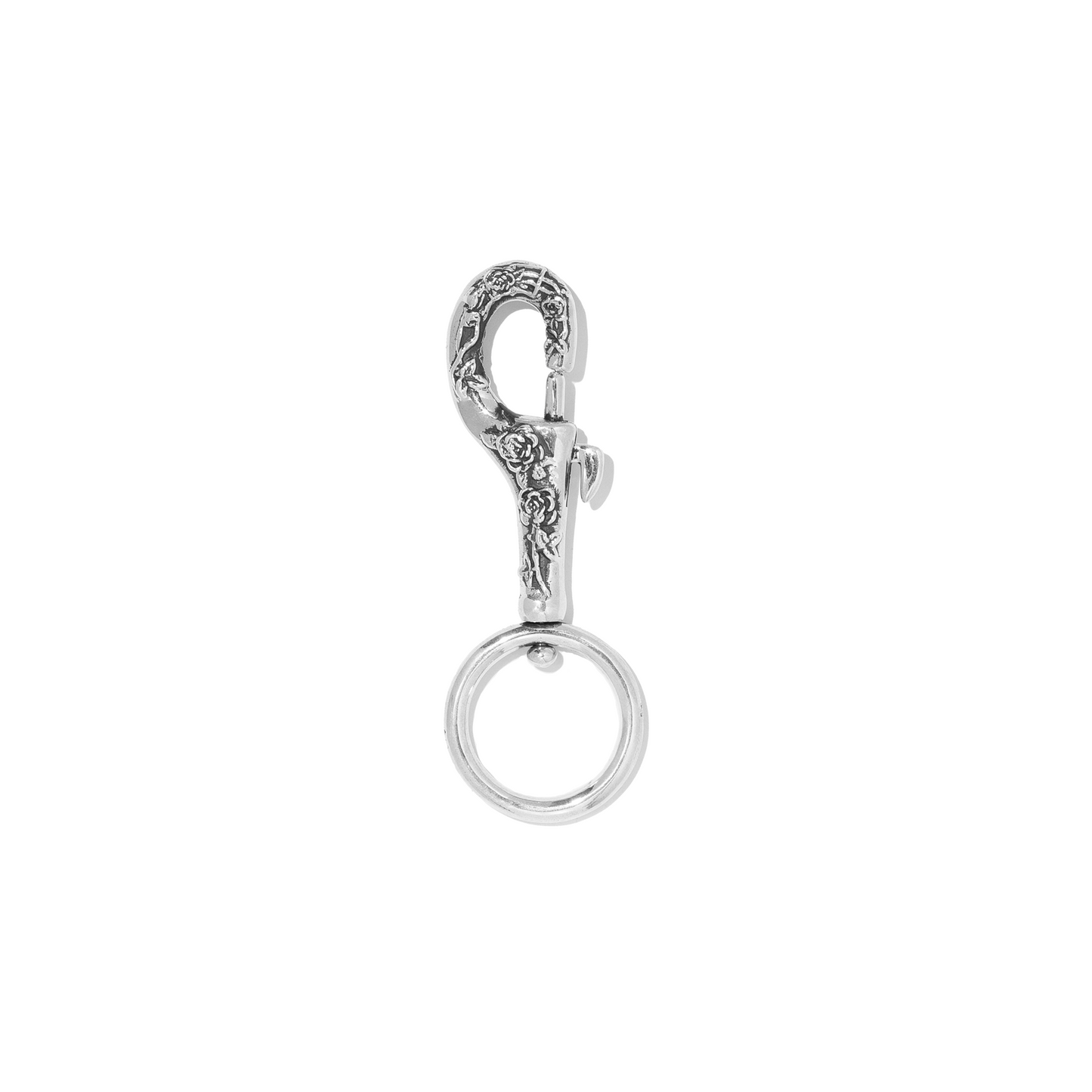 SMALL ROSE CLIP KEYHOLDER