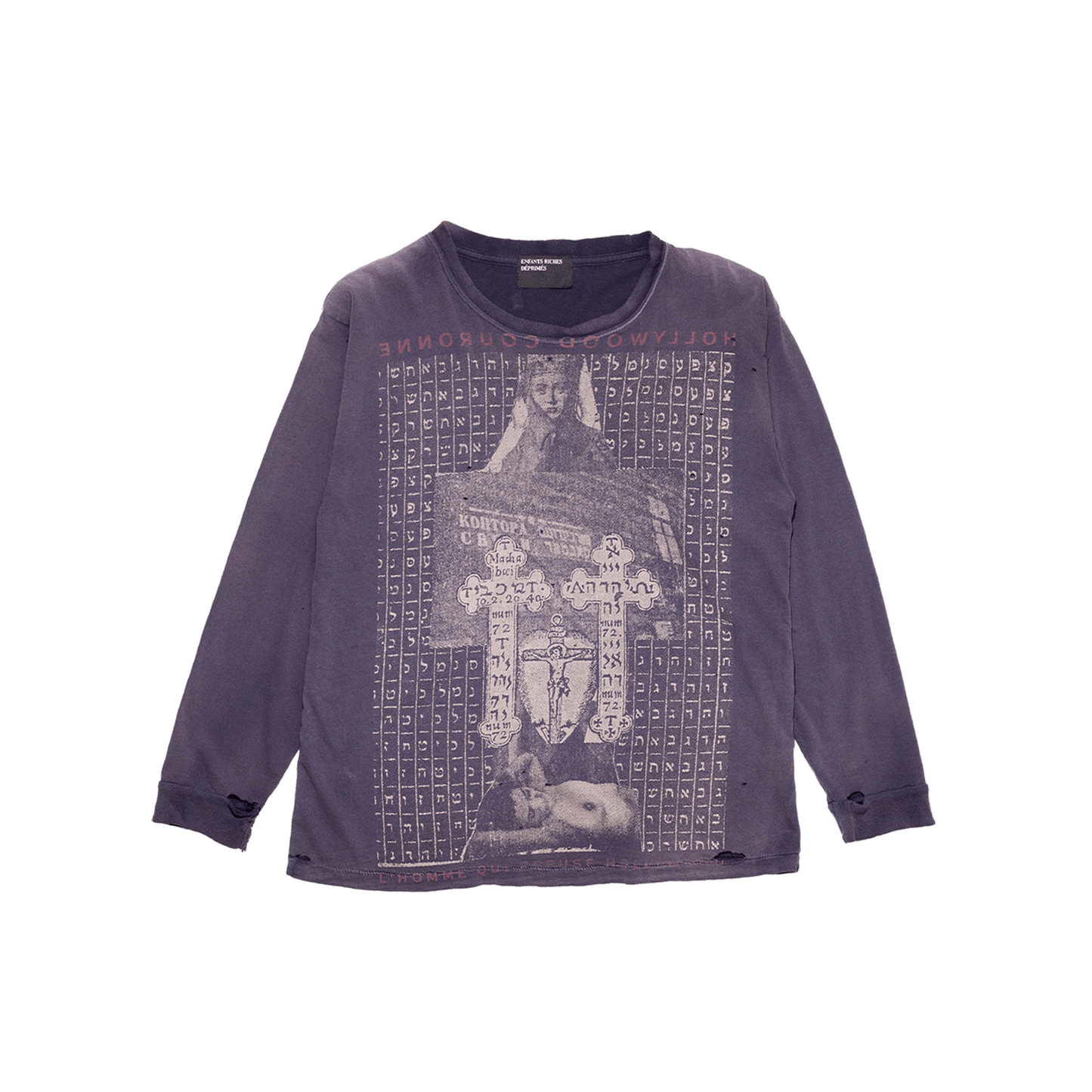 HOLLYWOOD COURONNNE LS T-SHIRT
