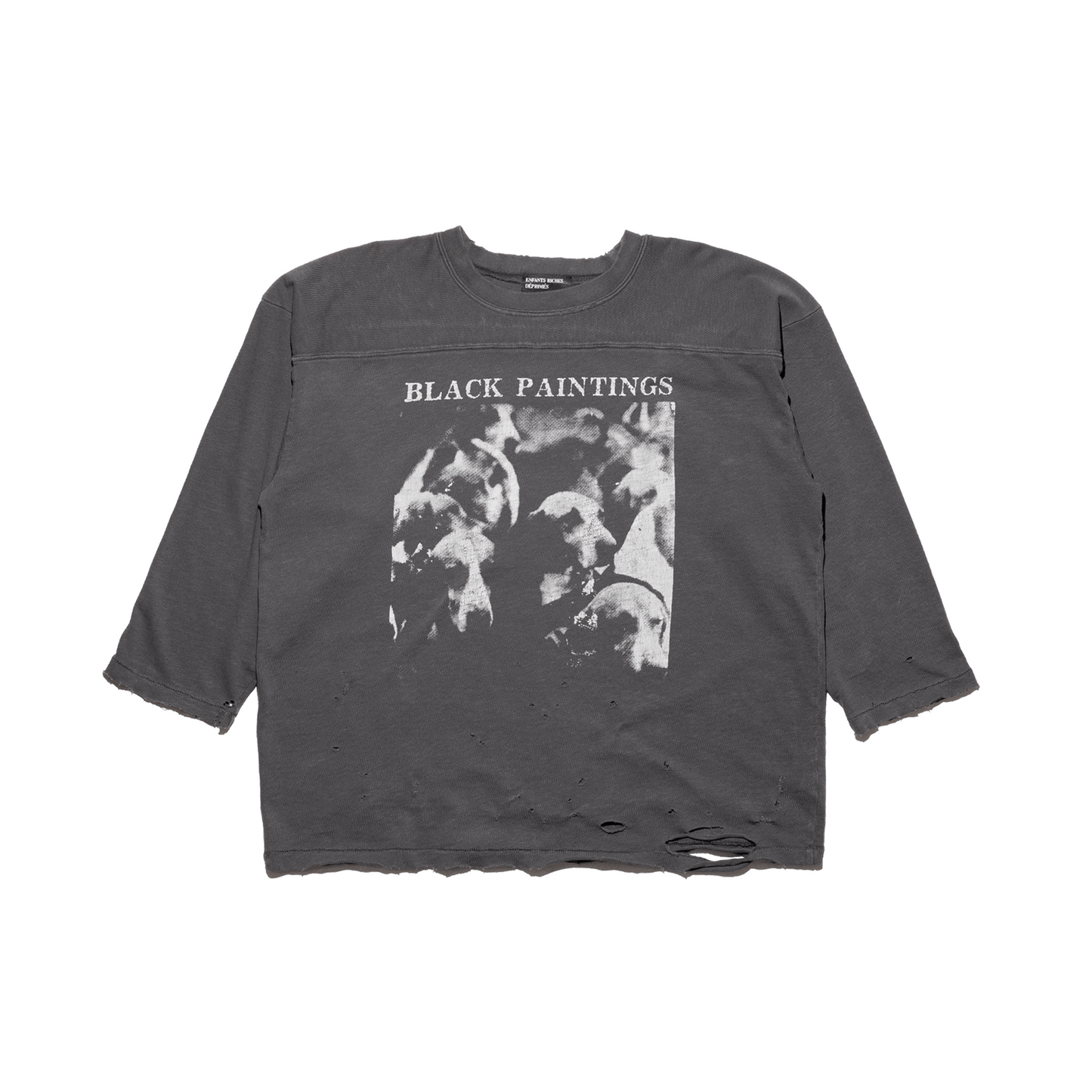 BLACK PAINTINGS HOCKEY JERSEY
