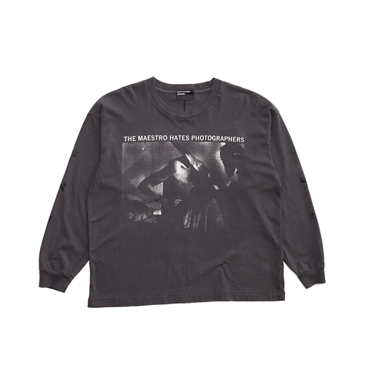 MAESTRO HATES PHOTOGRAPHERS T-SHIRT (EXCLUSIVE)