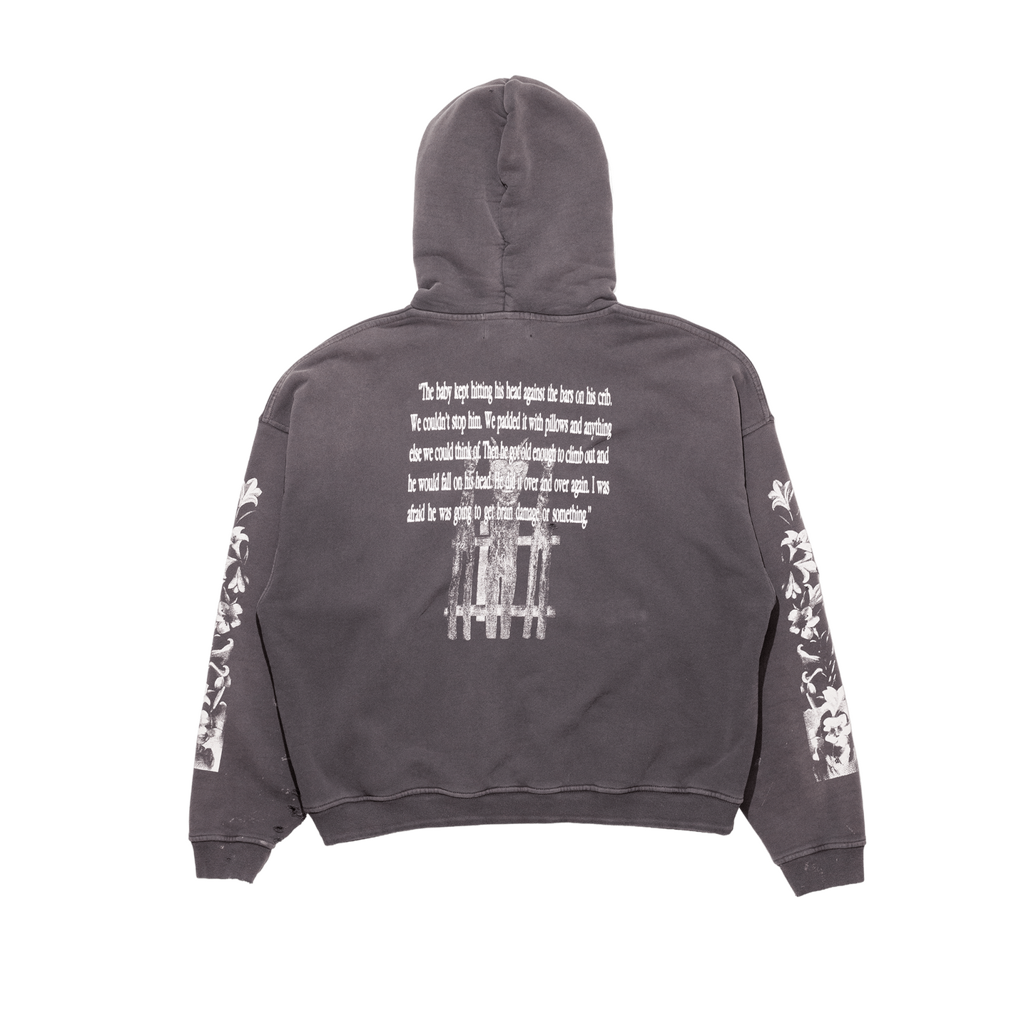 HEAD AGAINST THE BARS HOODIE