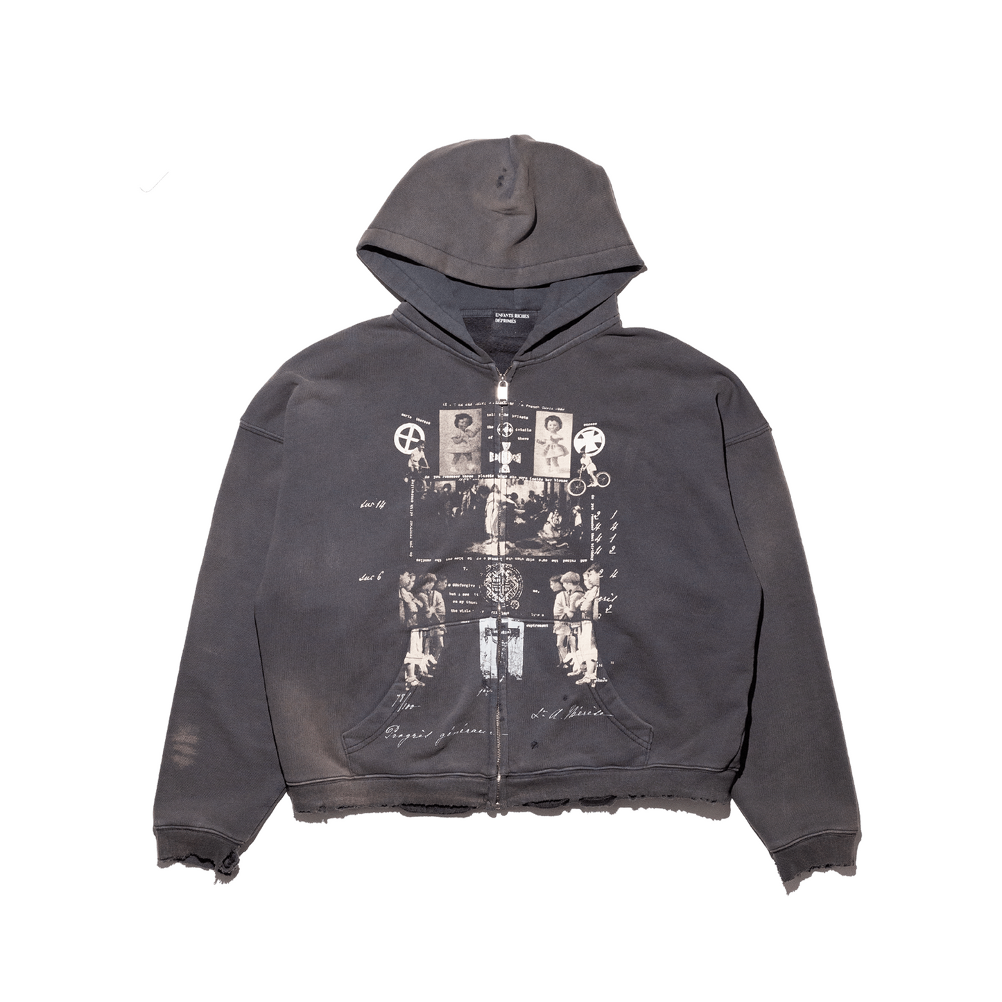 DIAGHILEV'S GRAVE ZIP UP HOODIE