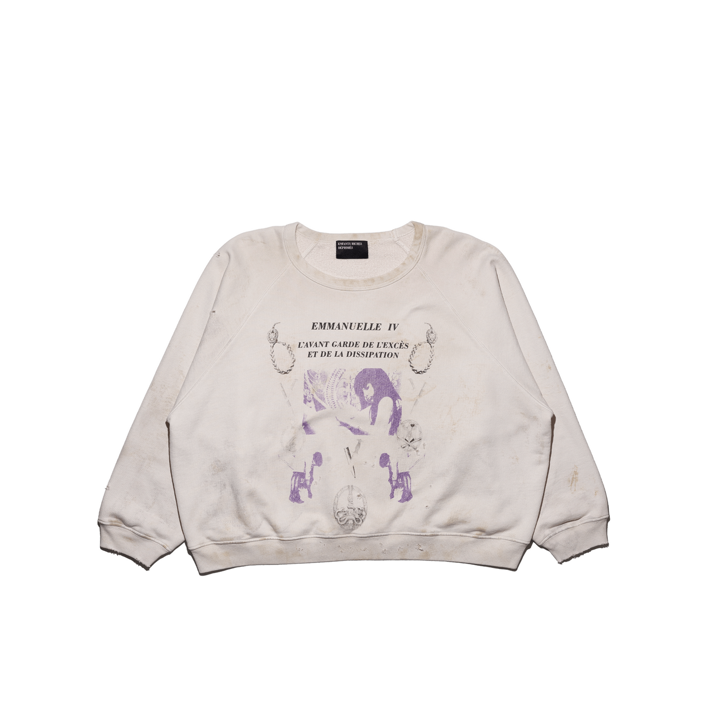 EMMANUELLE IV RAGLAN CREWNECK