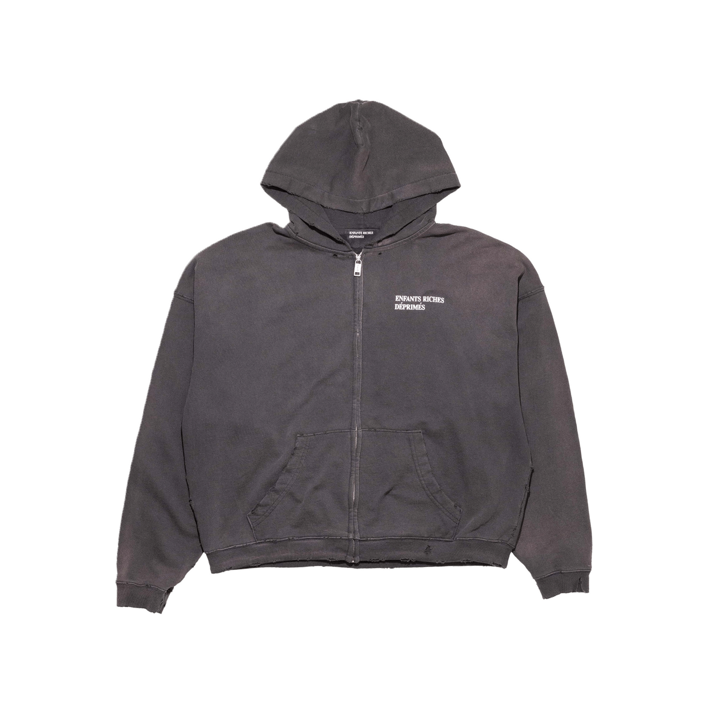 CLASSIC LOGO ZIP UP HOODIE