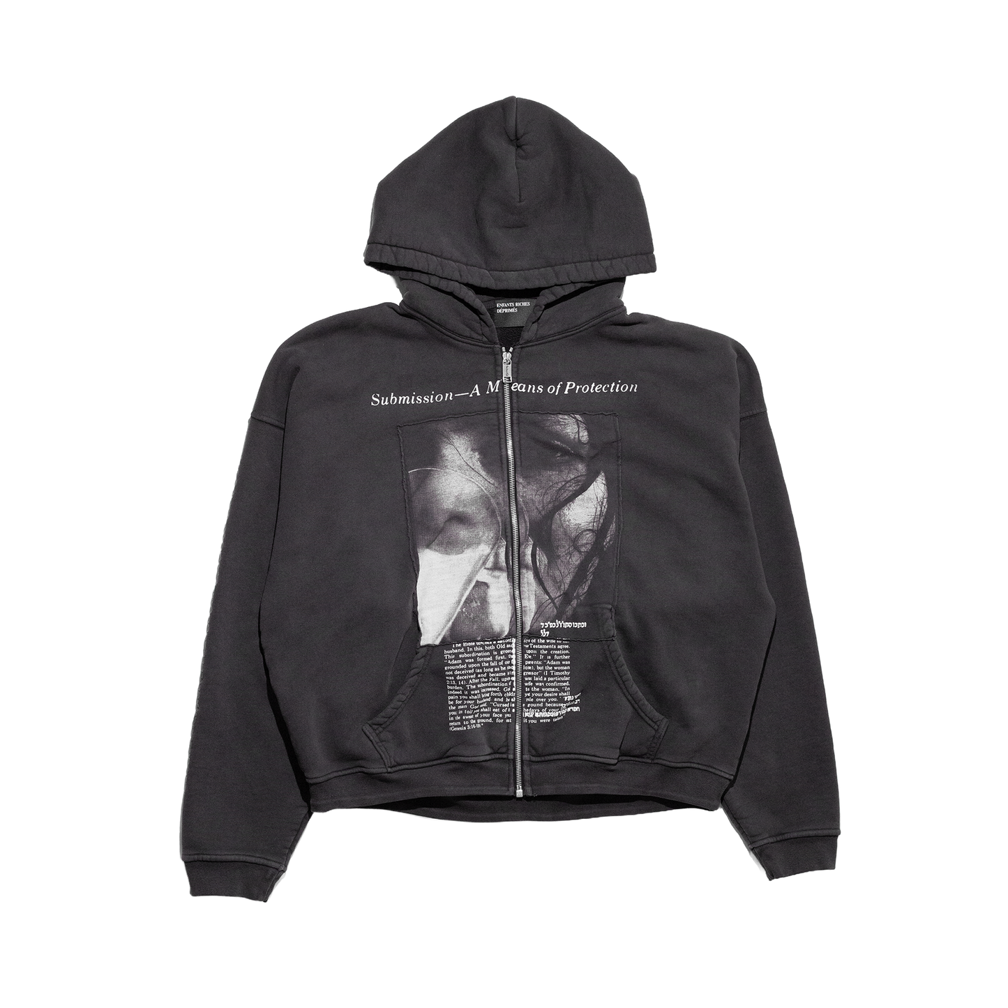 GOD'S ORDER FOR THE FAMILY ASSEMBLAGE ZIP HOODIE (EXCLUSIVE)
