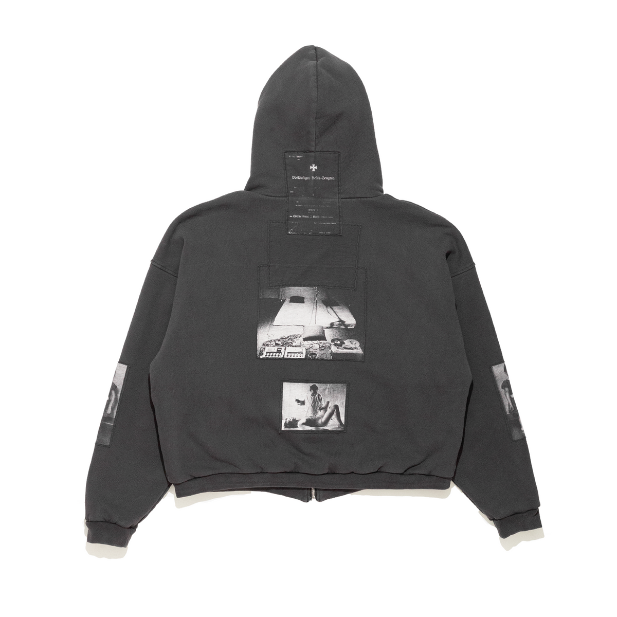 ANTI - CHANCE ASSEMBLAGE LINED ZIP HOODIE