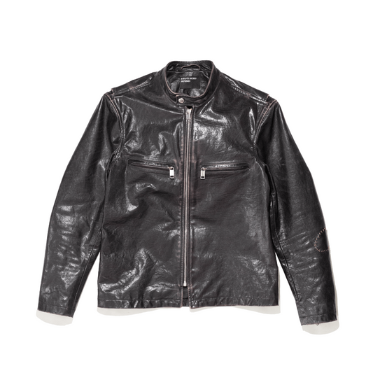SIDE A LEATHER JACKET