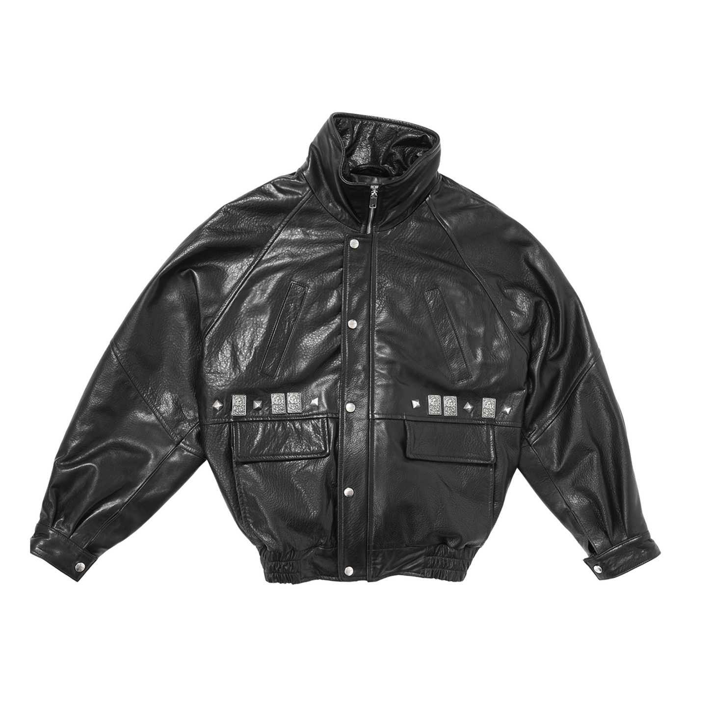 PRINCE PHILLIP'S CHILDHOOD STUDDED LEATHER JACKET