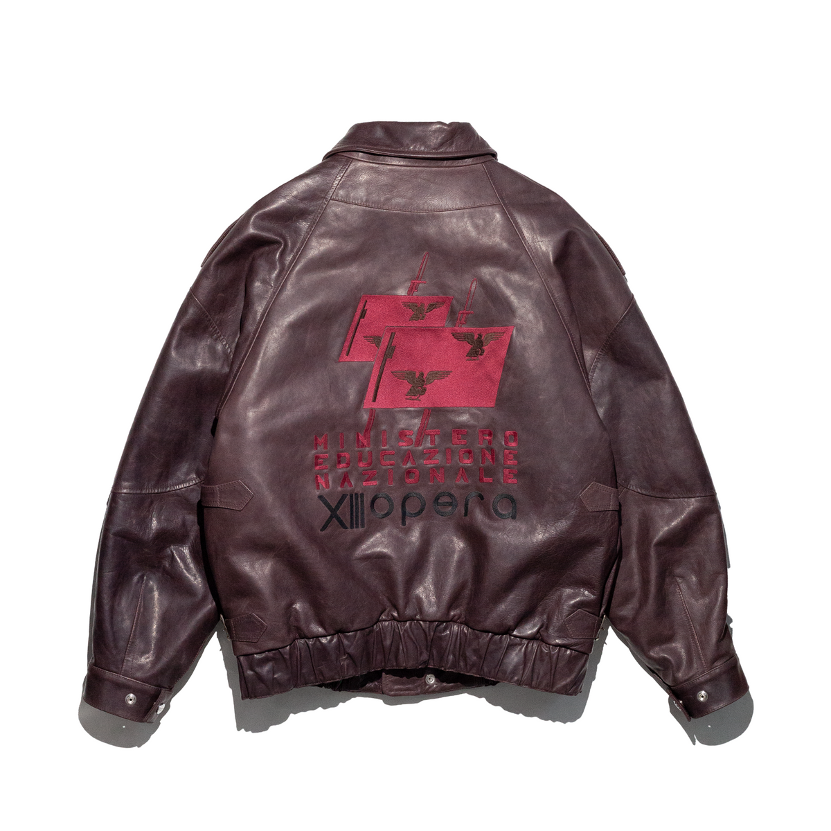 XIII OPERA NAZIONALE LEATHER JACKET