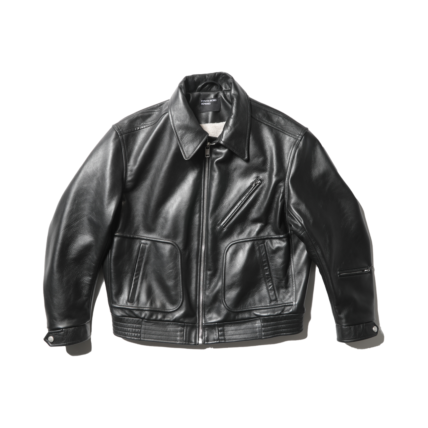 COMBATTIMENTO LEATHER JACKET