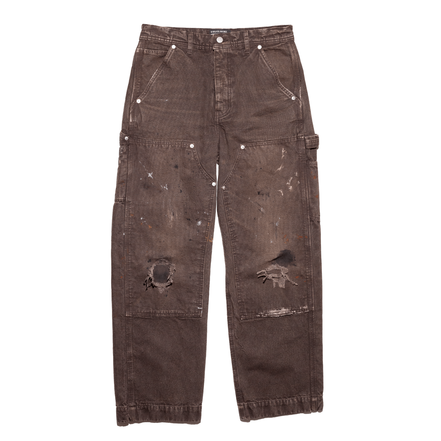 DOUBLE KNEE PAINT PANTS