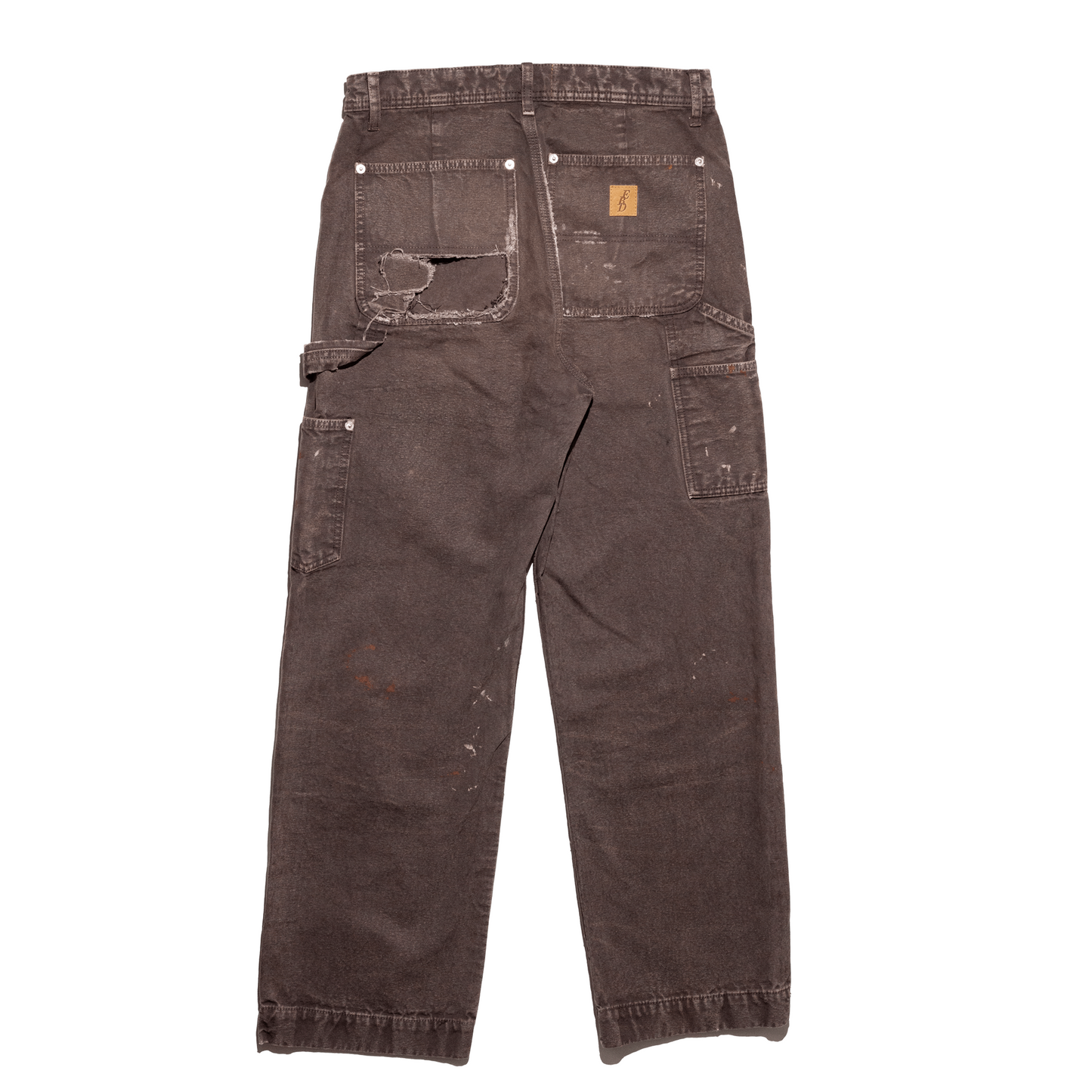 DOUBLE KNEE PAINT PANTS
