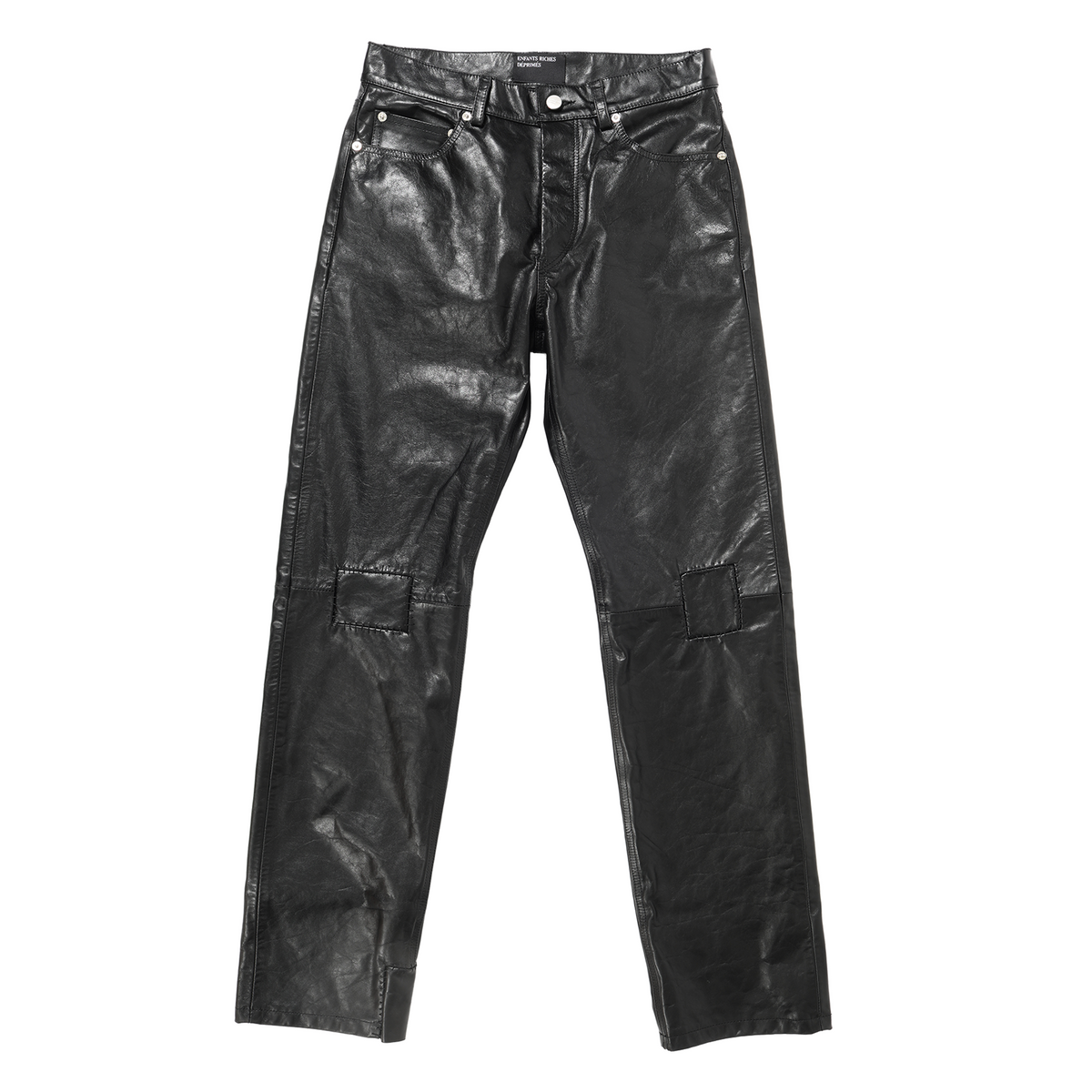 REPAIRED TOMMY TONSIL LEATHER JEANS