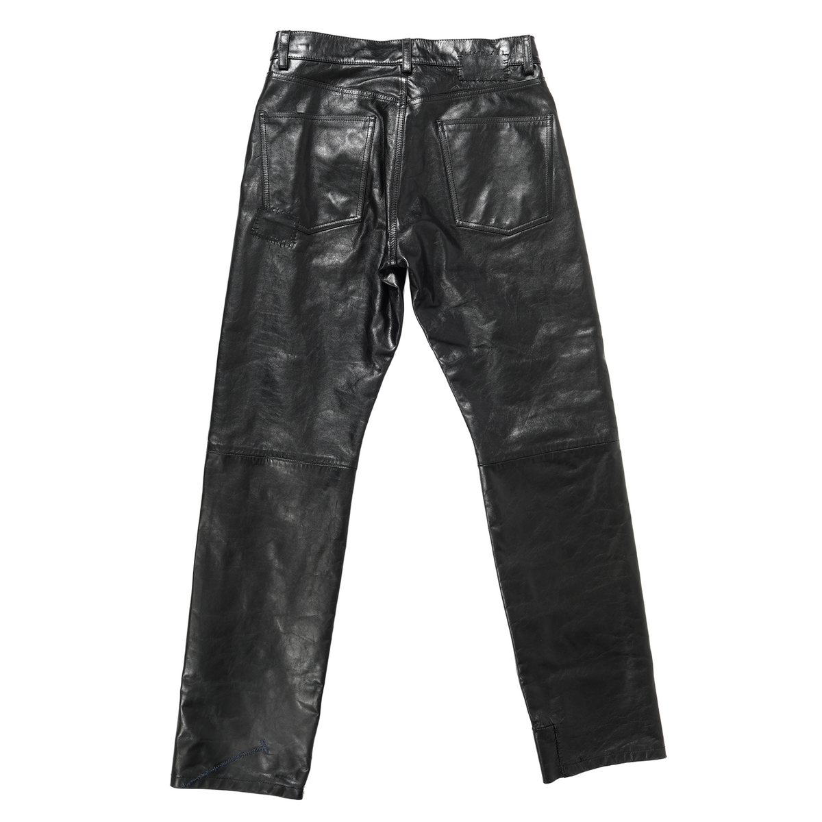REPAIRED TOMMY TONSIL LEATHER JEANS