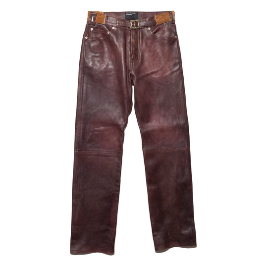 THE BUTCHER LEATHER JEANS