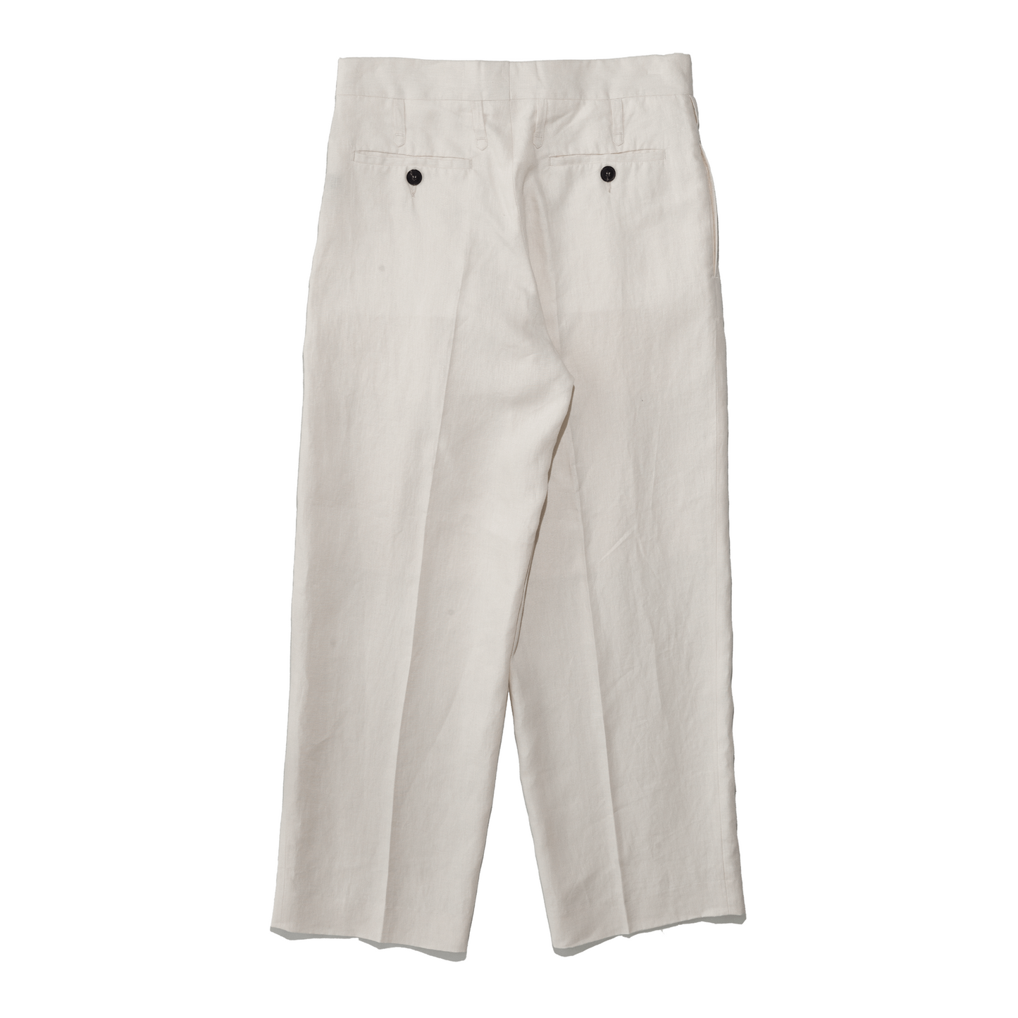 CARROT LEG LINEN TROUSER