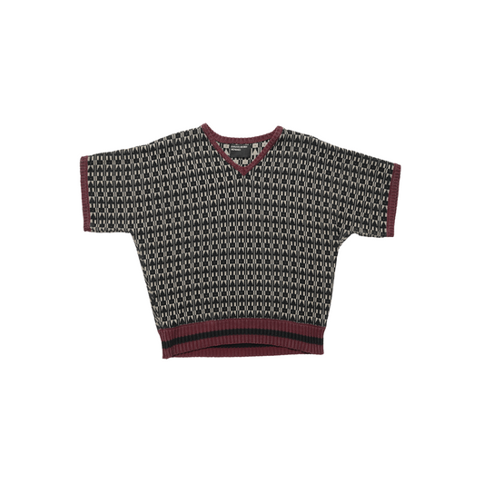 V-NECK SHORTSLEEVE VIENNA SWEATER