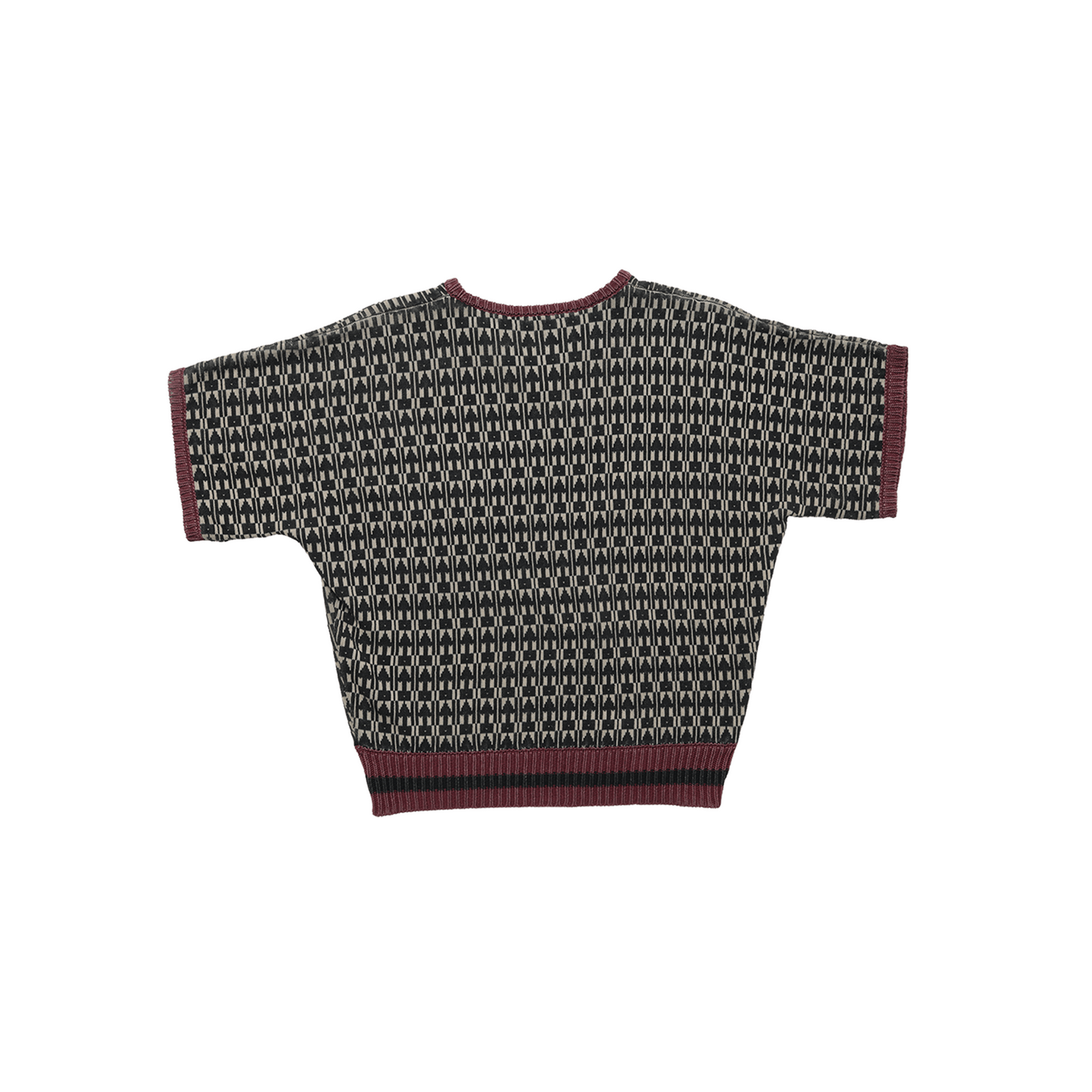 V-NECK SHORTSLEEVE VIENNA SWEATER