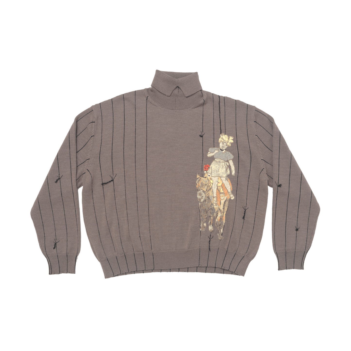 BROKEN ROPE TURTLENECK