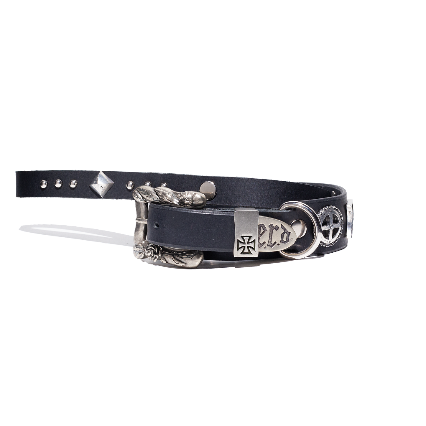 EFFIGY DOG COLLAR AND LEASH