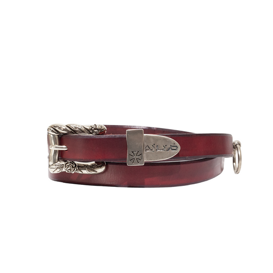 SKINNY SINGLE O-RING BELT