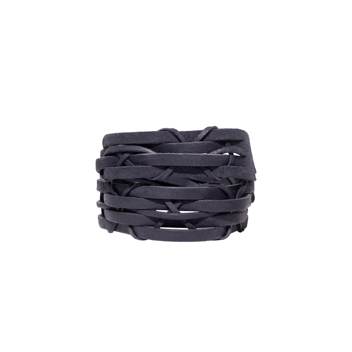EARWAX SUEDE BRAIDED BELT