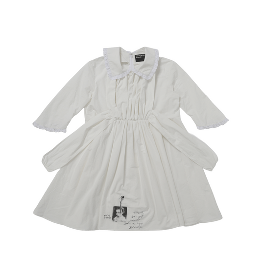 KNEE SCRAPE DOLL DRESS