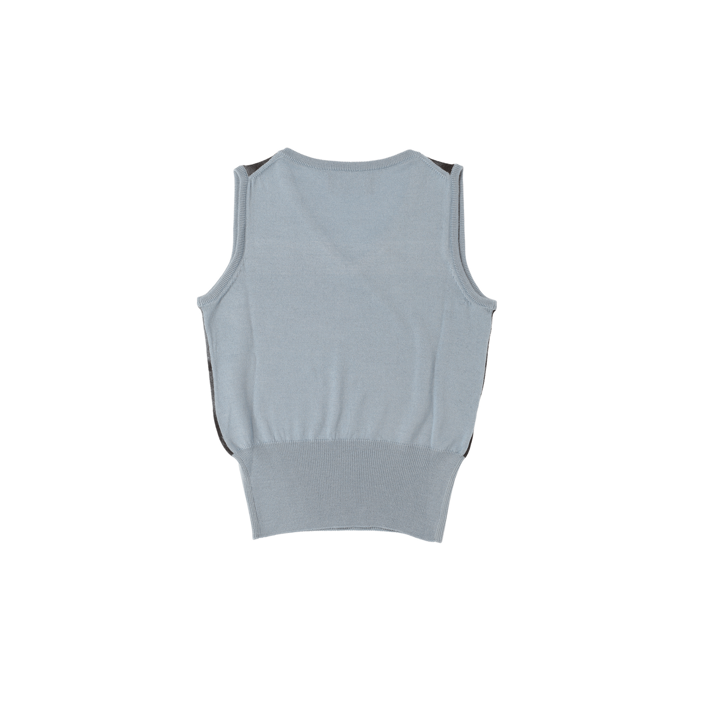 DOG V-NECK VEST SWEATER
