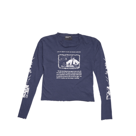 HEAD AGAINST THE BARS LS T-SHIRT