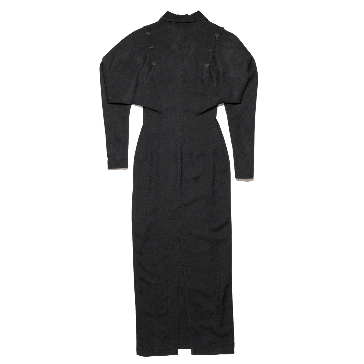 CATHERINE 80'S SHOULDER LONG DRESS