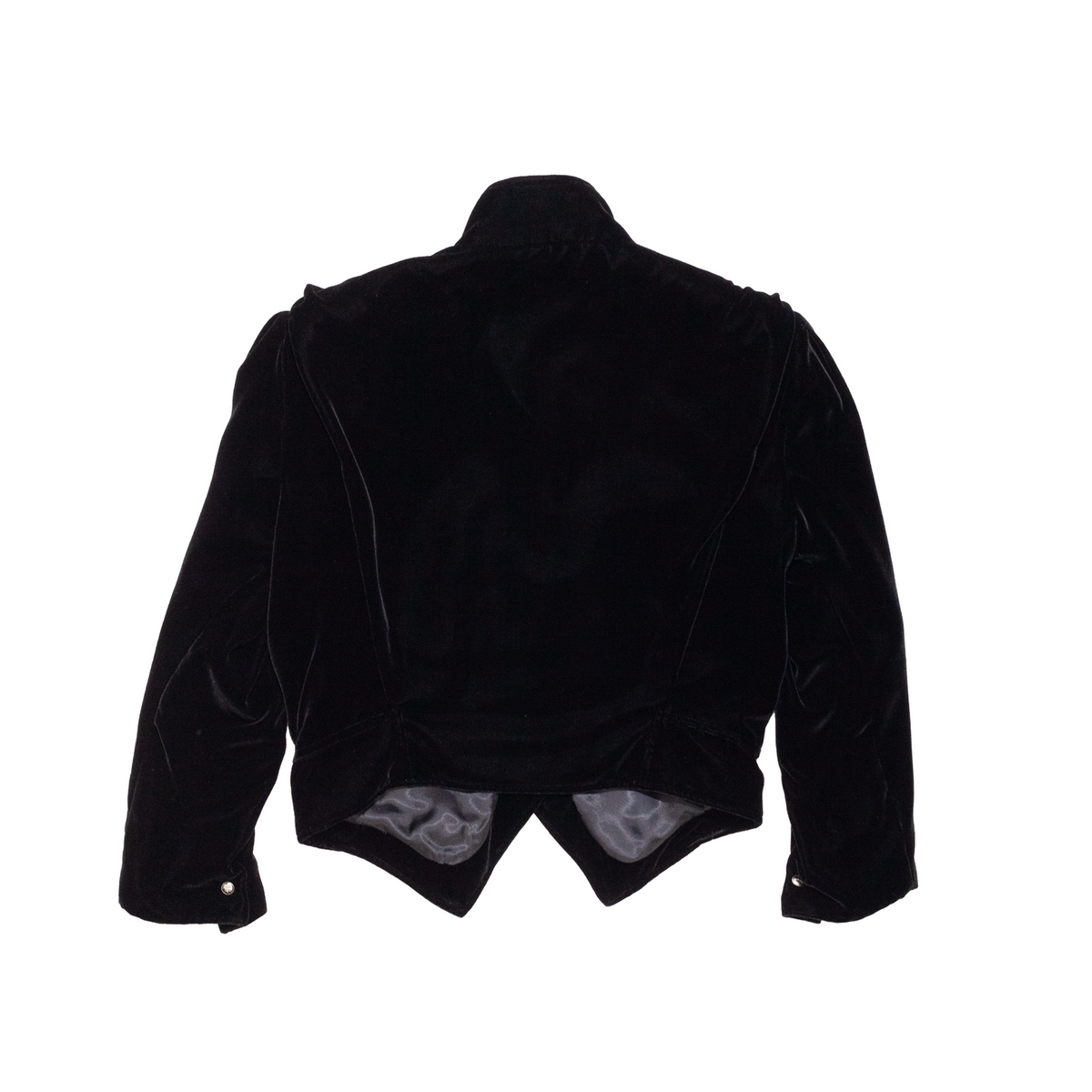 ADORNMENT CLOSURE VELVET JACKET