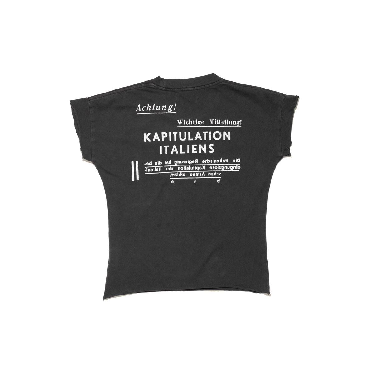 ACHTUNG! SHRUNKEN T-SHIRT