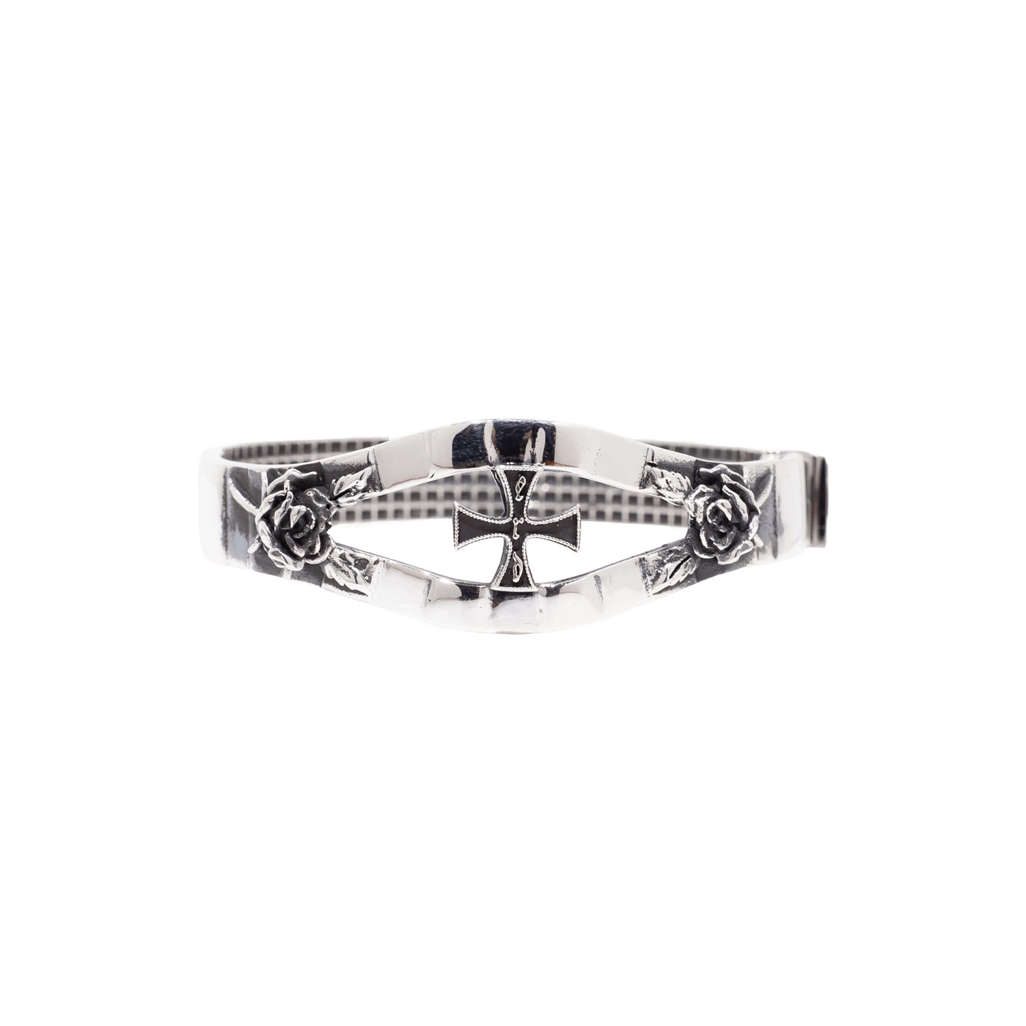 ENAMEL CROSS BRACELET