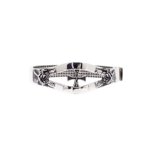 ENAMEL CROSS BRACELET