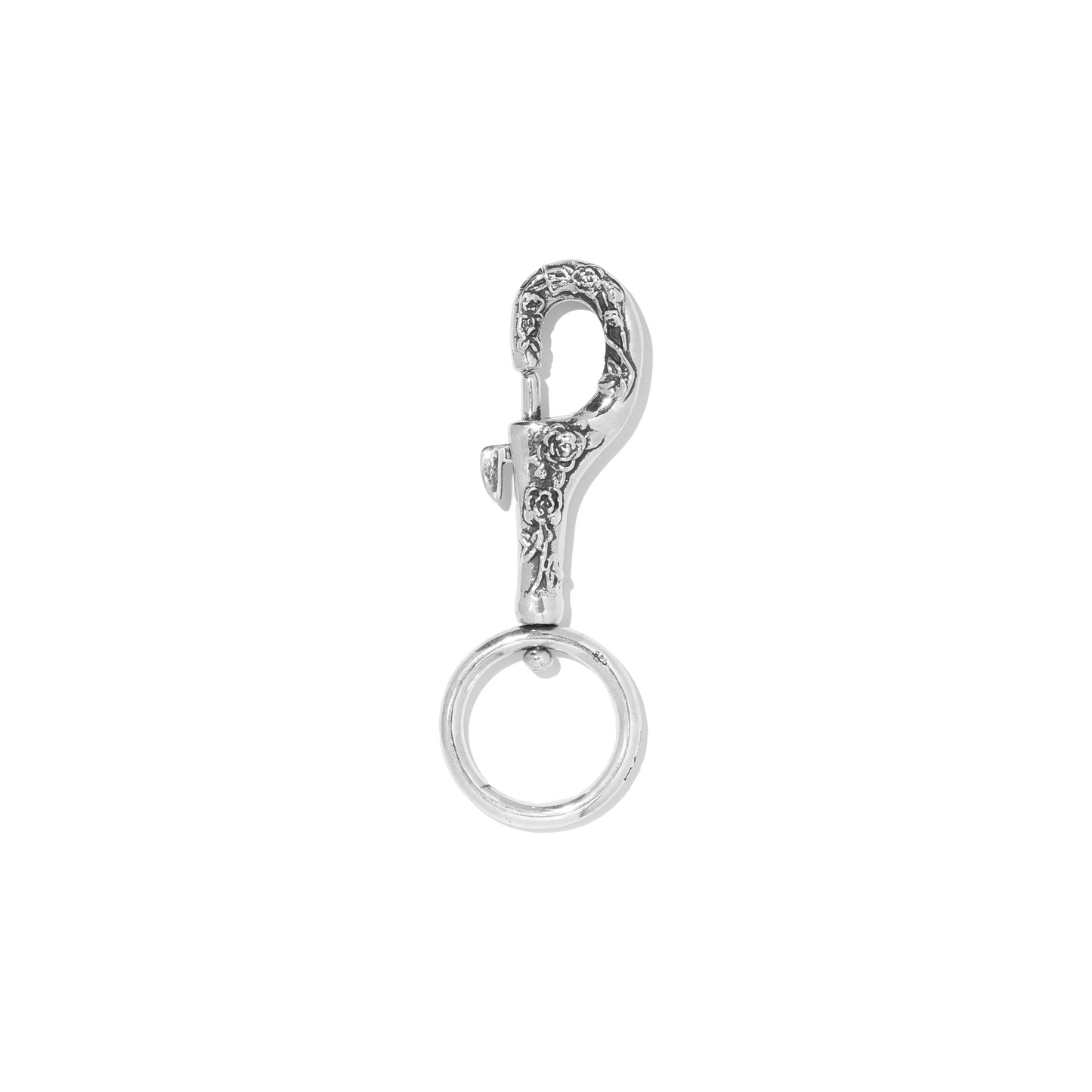 SMALL ROSE CLIP KEYHOLDER