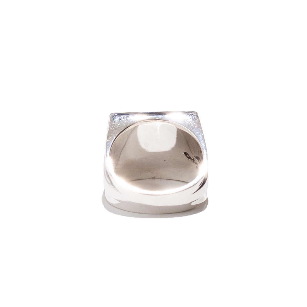 ENAMEL CROSS RING