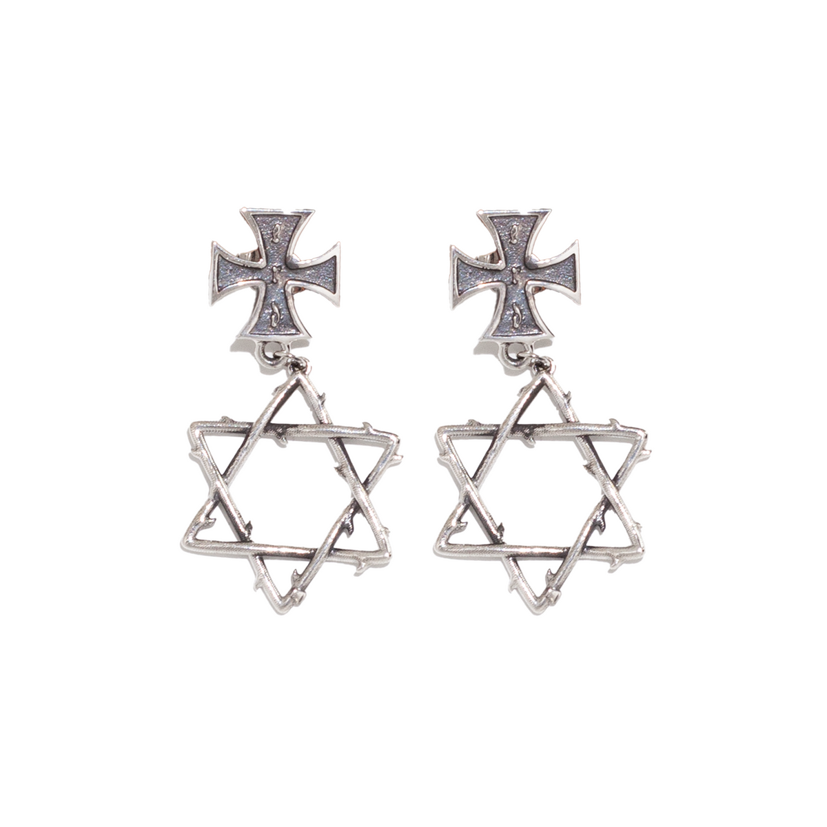 STAR OF DAVID EARRING (PAIR)