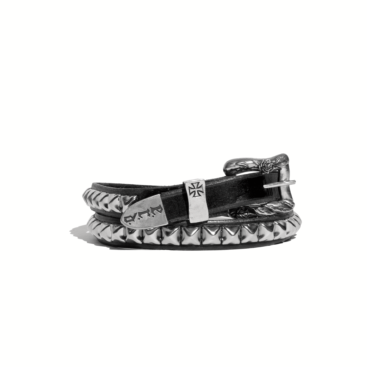 CLASSIQUE CEINTURE CLOUTÉE