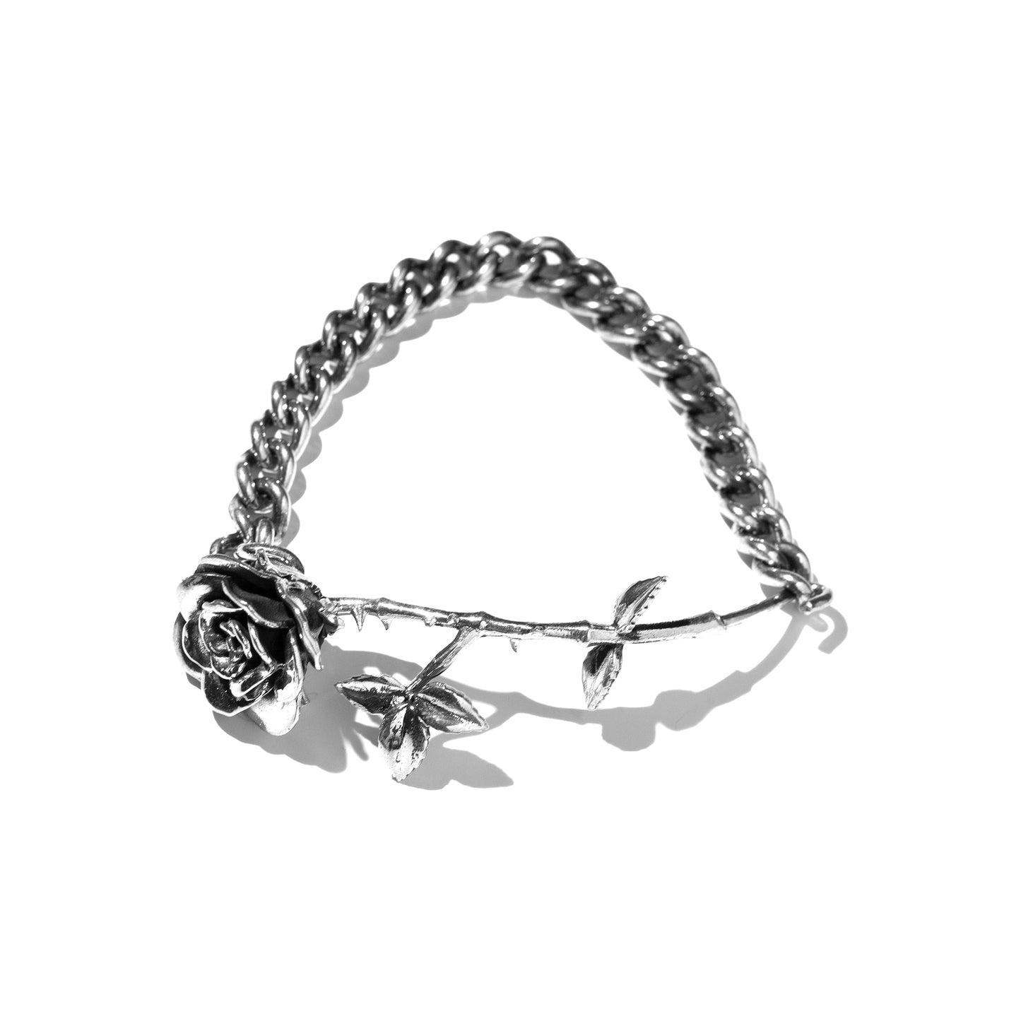 ROSE & CHAIN BRACELET