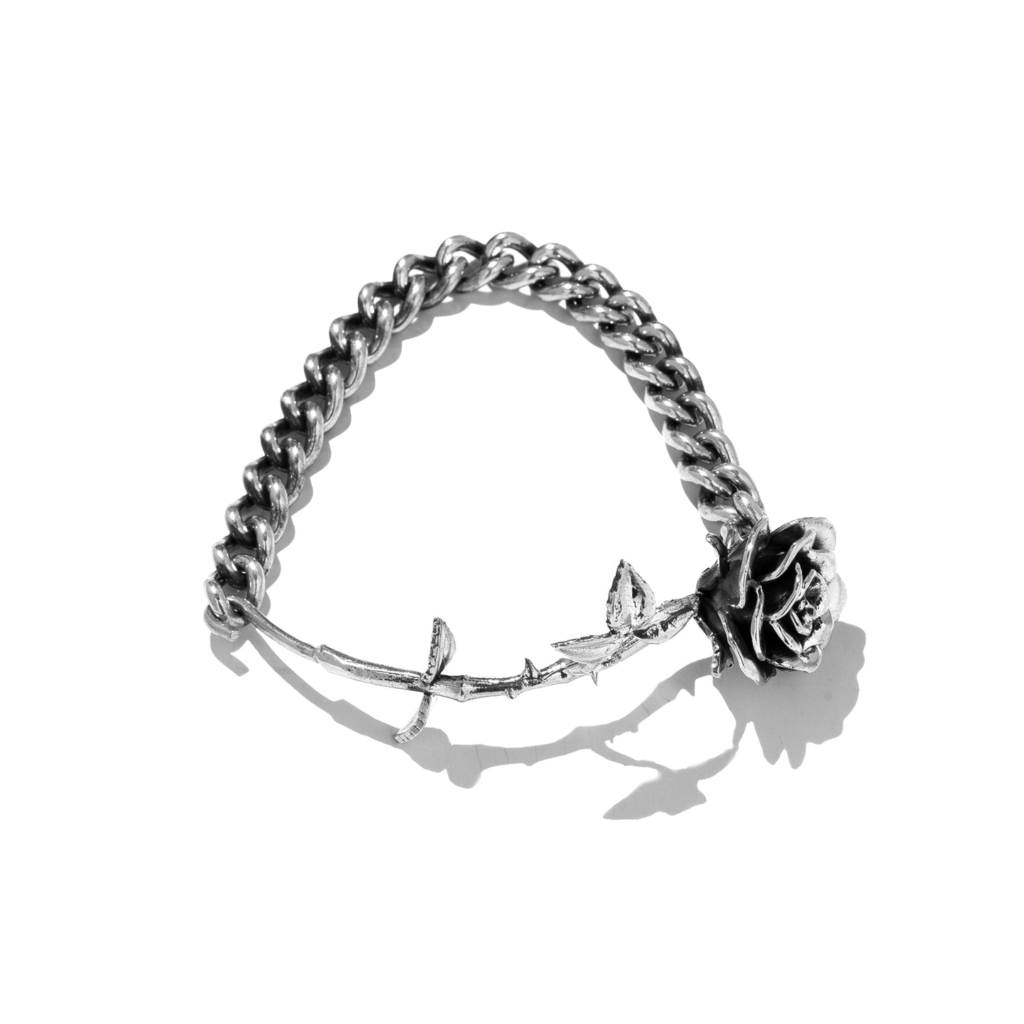 ROSE & CHAIN BRACELET