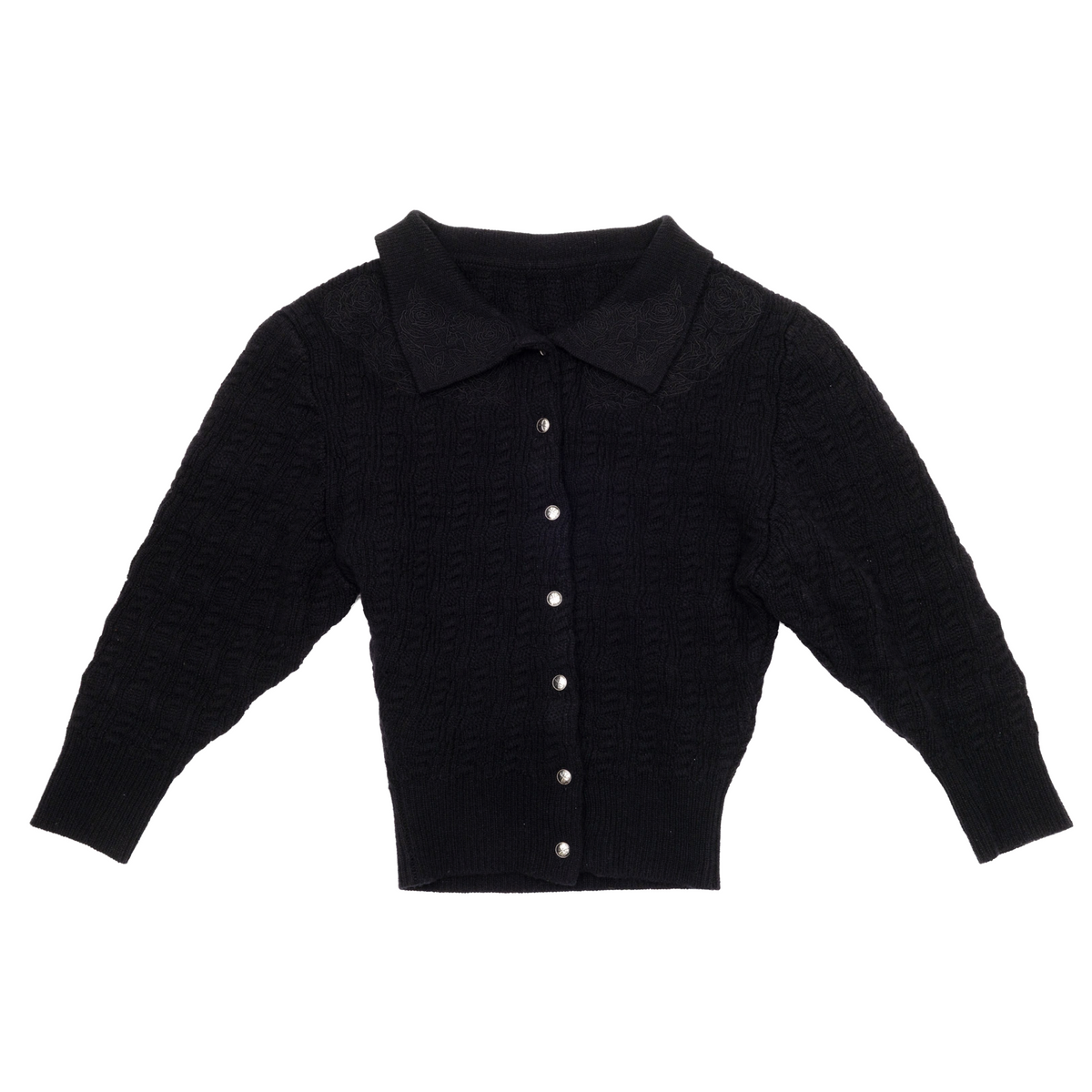 ROSE AND CROSS CARDIGAN